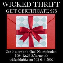  $75 GIFT CARD - PopRock Vintage. The cool quotes t-shirt store.